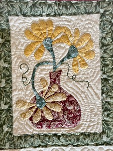 lot 23 image: Quilted Wall Decor