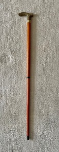 lot 45 image: Vintage Cane with a Brass Handle
