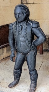lot 106 image: George Washington Andirons