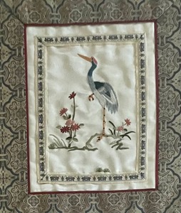 lot 162 image: Small Framed Tapestry