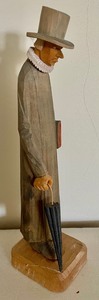 lot 175 image: 3 Wonderful Wooden Figurines