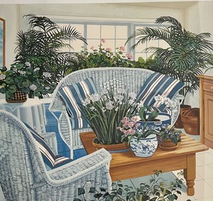 lot 183 image: Large Decorative Numbered Print