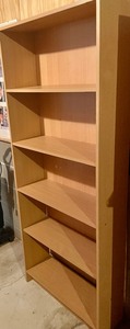 lot 188 image: Bookshelf with Adjustable Shelves