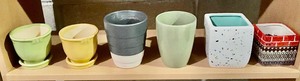 lot 189 image: Lot of Planters and Vases