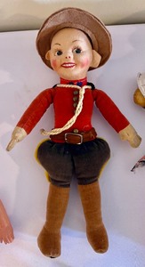 lot 216 image: Vintage Dolls