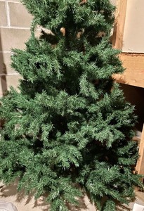 lot 234 image: Faux Christmas Tree