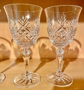 lot 238 image: Galway Crystal Wine Glasses