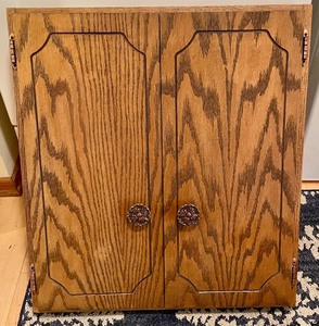 lot 271 image: Vintage Display Cabinet