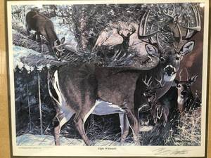 lot 2 image: Eight Whitetails #18491900 - Whispering Winds Collection LTD