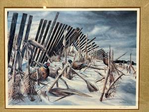 lot 8 image: Pheasants by Kevin Daniel -Signed & #167580