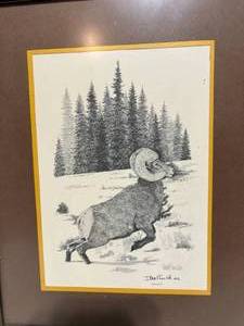 lot 27 image: Ram - by D. Noel Smith 76