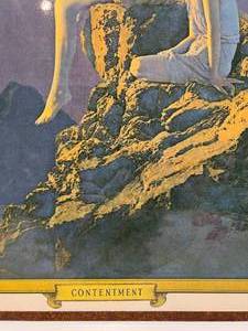 lot 31 image: Contentment by Maxfield Parrish - 1927