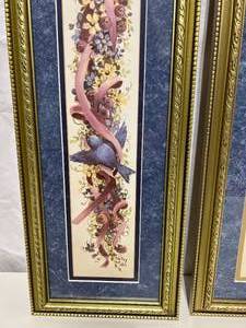 lot 30 image: Pair of Bluebird Pictures by Glynda Turley