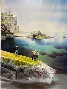 lot 40 image: Signed Bud Chapmann - Hole 13