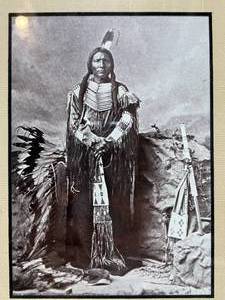 lot 46 image: Oglala Sioux Warrior - Little Big Man by Charles M. Bell