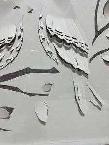 lot 68 image: 2D Paper Birds Picture