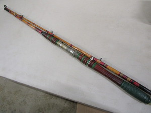 lot 32 image: Custom Bamboo Fishing Rod