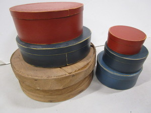 lot 49 image: Wooden Nesting Boxes