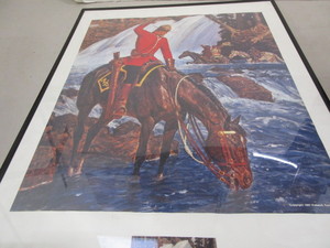 lot 52 image: Potlatch Mountie Poster