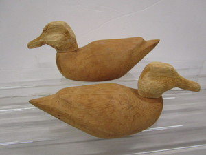 lot 54 image: Wooden Duck Decoys