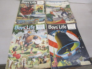 lot 87 image: Boys Life 1954 Magazines