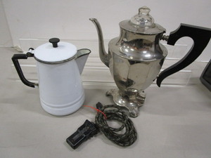 lot 97 image: Percolator & Enamel