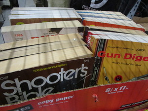 lot 110 image: Gun Digest & Shooters Bibles