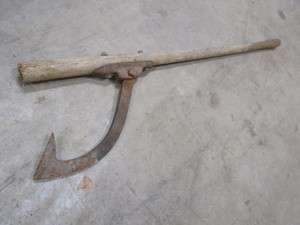 lot 121 image: Primitive Log Roller