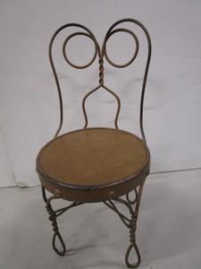 lot 152 image: Childs Soda Shop Chair