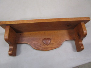 lot 193 image: Red Oak Shelf