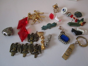 lot 198 image: Lapel Pins, Poodles