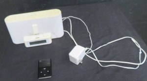 SONY CLOCK RADIO WITH IPOD