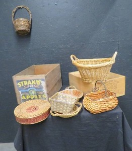 WICKER BASKETS AND MORE