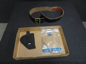PISTOL HOLSTERS WITH BELT