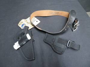 PISTOL HOLSTERS WITH BELT