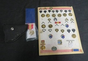 OLDER MILITARY PINS AND MORE