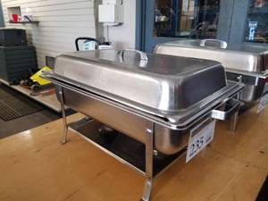 Stainless Steel Chafing Dish with Lid and Stand