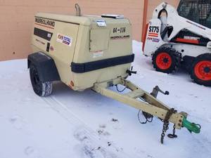 Ingersoll Rand P185WJD Trailer-Mount Portable Air Compressor