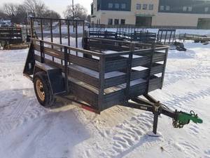 1997 Redi Haul 8 Single Axle Utility Trailer
