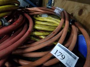 Lot of (3) 50 long 34 Air Hose