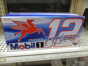Action 124th Scale NASCAR Die Cast Car Collectible  #12 Jeremy Mayfield Mobil 1 1998 Ford Taurus 1st Win at Pocono