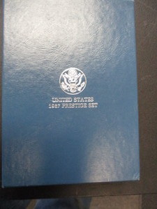 1987 US Constitution Prestige Set 1oz Silver Commemorative wComplete Proof Set in Original Government Packaging
