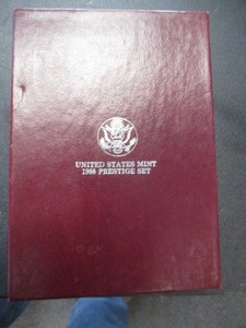 1988 US Olympic Prestige Set 1oz Silver Commemorative (Olympiad) wComplete Proof Set in Original Government Packaging