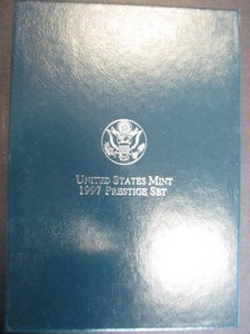 1997 US Botanical Garden Prestige Set 1oz Silver Commemorative wComplet Proof Set in Original Government Packaging
