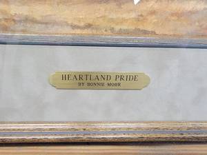 lot 25 image: Heartland Pride by Bonnie Mohr Framed Print
