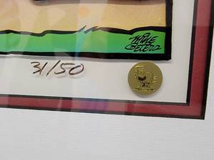lot 27 image: Authenticated Hurry Up Hydrant Cartoon Print by Mike Peters