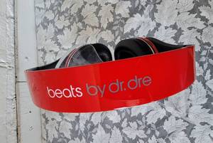 lot 57 image: Red Beats by Dr. Dre Headphones