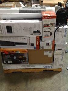 Pallet with assorted Heaters various Brands, Types and conditions open boxes see pictures