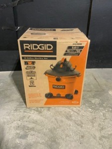 RIDGID 16 Gal. 5.0-Peak HP NXT WetDry Shop Vacuum with Filter, Hose and Accessories. See Pictures