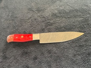 Custom Damascus Steel Chef Knife
